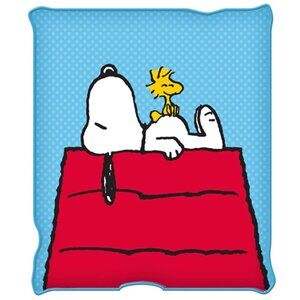 Peanuts Snoopy and Woodstock 45 X 60 Inch Fleece Throw Blanket